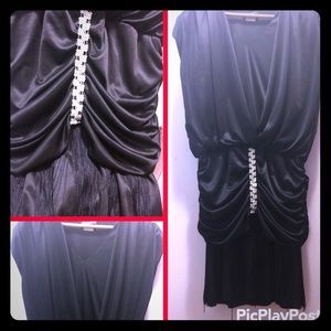 Black vitage Mayven flapper dress